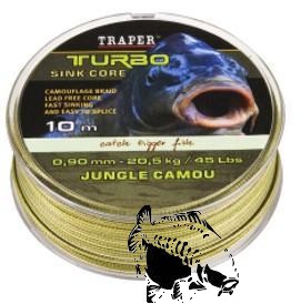 Olověná šnůra CAMO Classic Turbo Sink Core Jungle Camou 