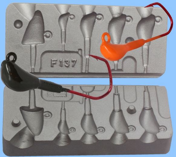 Forma na olovo - Forma na jig F-137 Banana
