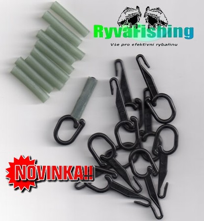 Back Lead Clips Black (černá)