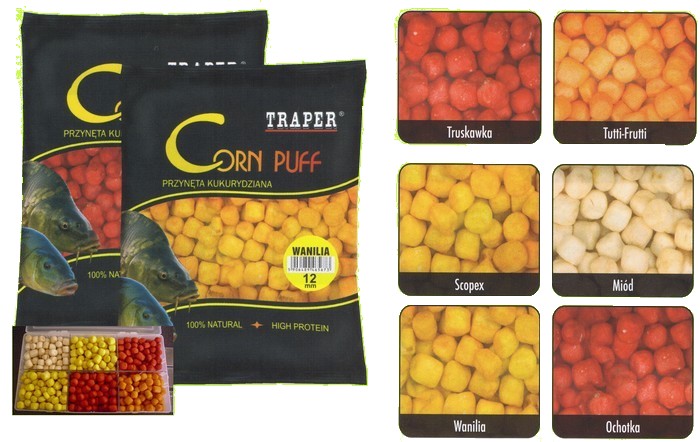 Traper-Corn puff Med  8mm