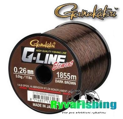 Gamakatsu G-Line Element 0,33mm - 1160m