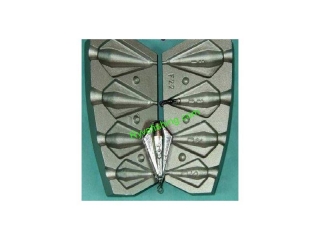Forma na olovo F-22