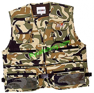 Jaxon - Vesta Fishing Team Camou XL