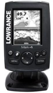 Sonar Lowrance Mark 4 s GPS+nabíječka,akumulátor,nabíječka,2xDVD