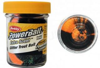 Těsto PowerBait Extra Scent Turbo Dough - Blk/Orange