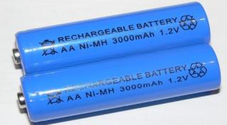 Baterie nabíjecí tužka 3000 AA 1,2V