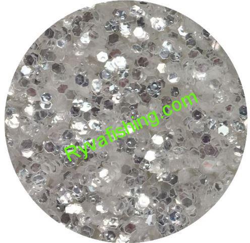 RyvaLures – Glitr Bílý 1,0 mm (10 g)
