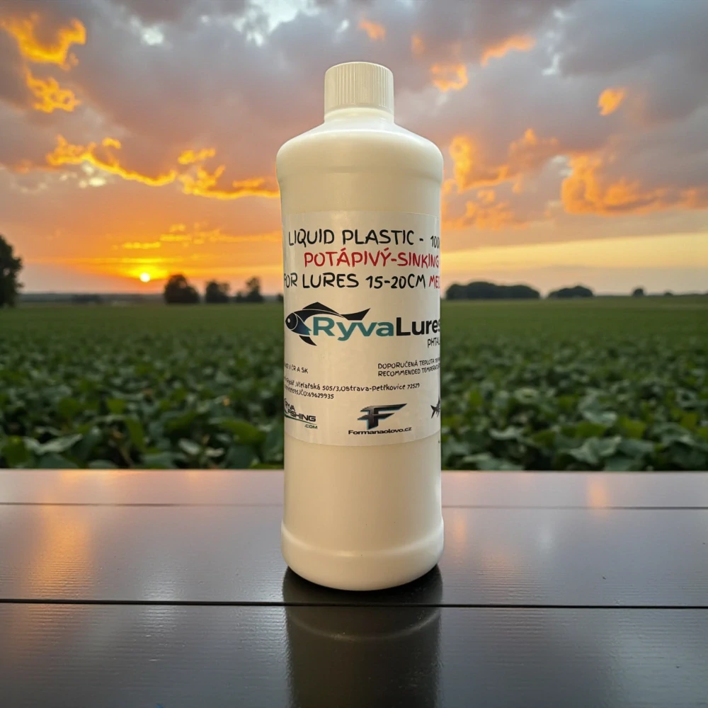 Plastisol Medium potápivý 1000g RyvaLures