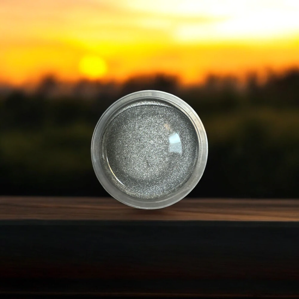 RYVALURES PLASTISOL COLOR PEARL SILVER 30ML.