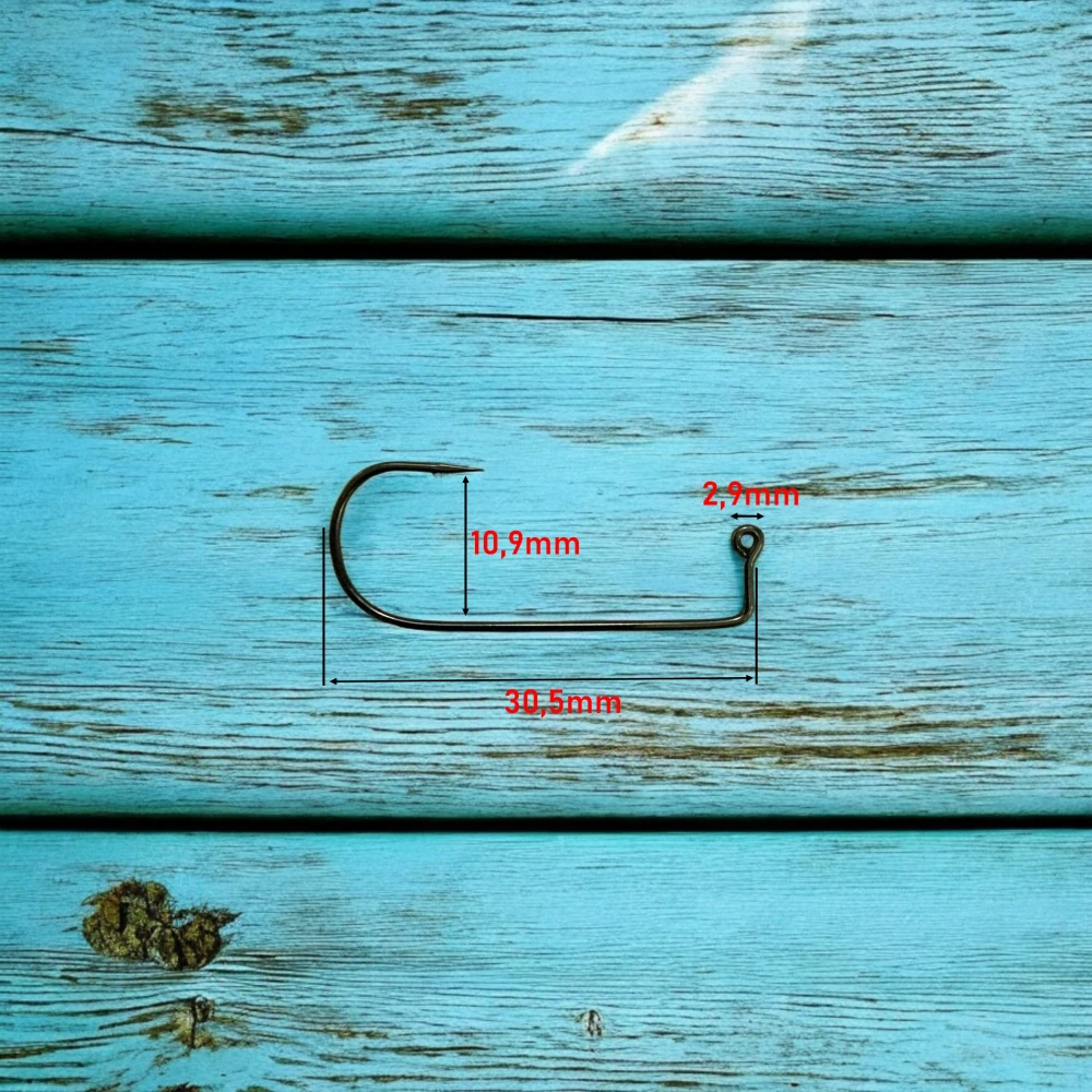 JIGOVÝ HÁČEK FINJIG VEL.1-100KS 