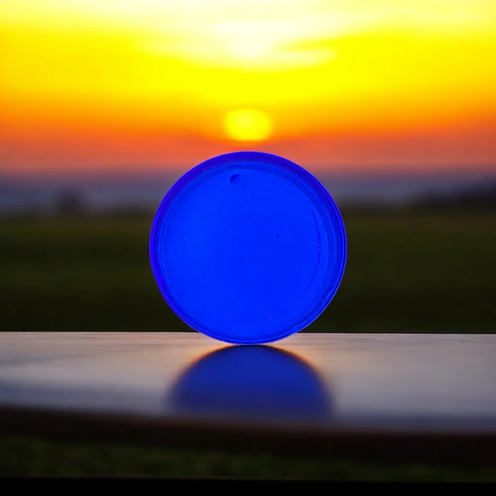 RYVALURES PLASTISOL COLOR FLUO UV BLUE 200ML. 
