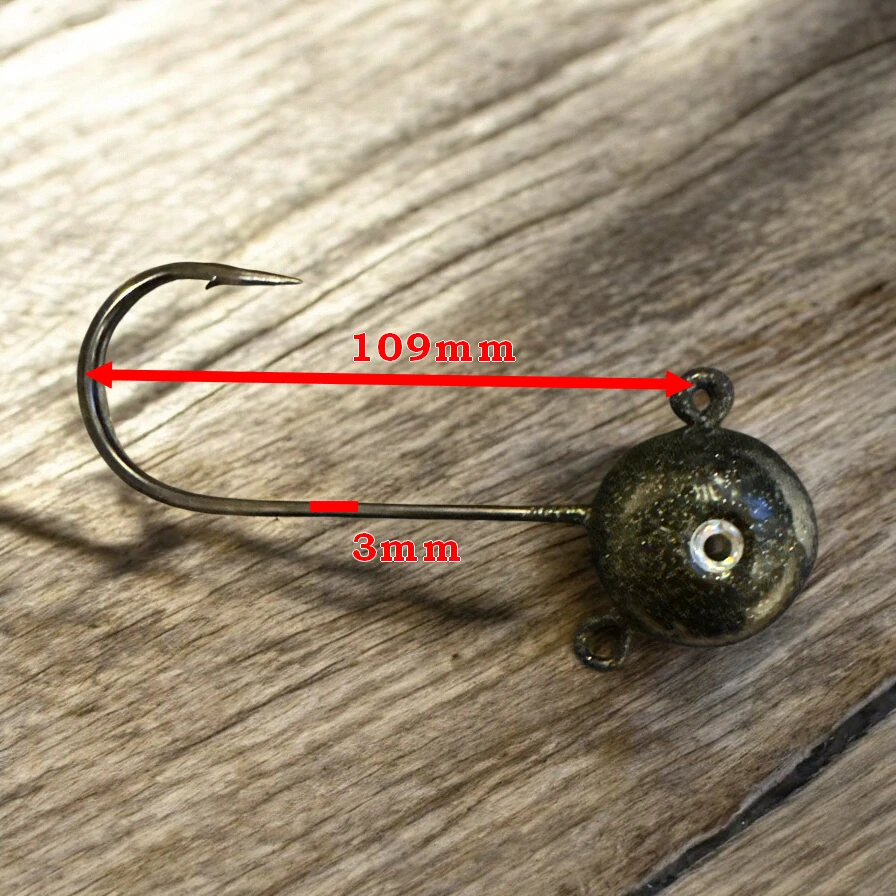 RYVALURES-NORSKÁ JIGOVÁ HLAVA 300G-16/0