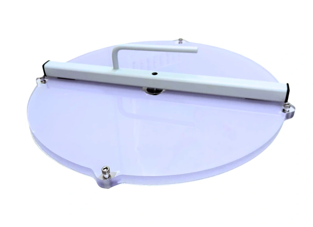 POLYKARBONÁTOVÉ VÍKO PRO VAKUOVOU KOMORU 290MM + OTVOR