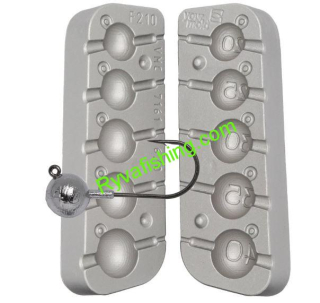 FORMA NA JIGOVÉ HLAVY 20,25,30,35,40G F-210