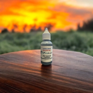 RYVALURES PLASTISOL COLOR PEARL BLACK 30ML.