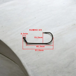 KUMHO-JIGOVÝ HÁČEK 60° VEL.4/0-10KS