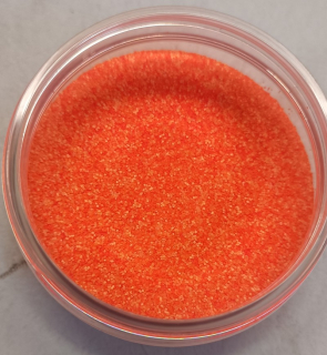 RYVALURES-GLITR DO GUMOVÝCH NÁSTRAH FLUO ORANGE 20G-0,4MM