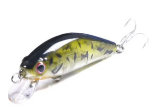 WOBLER MINNOW 5,5CM 6,6G -PSTRUH,OKOUN 