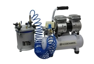 SET 8,0L KOMORA PC2123S + PÍSTOVÝ KOMPRESOR 95L/MIN AT550-9L