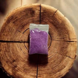 RYVALURES GLITTER UV PURPLE 0,4MM 20G