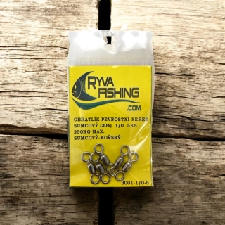 OBRATLÍK PEVNOSTNÍ SUMCOVÝ(304)1/0-5KS 250KG MAX.SUMCOVÝ-MOŘSKÝ NEREZOVÝ