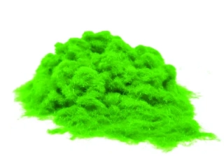 RYVALURES-DIPOVACÍ VLAS NA JIGOVÉ HLAVY FLUO GREEN 100G