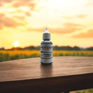 RYVALURES-SOFTBAIT PAINT CARBON 30ML.