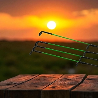 FEEDEROVÁ ŠPIČKA STŘEDNĚ MĚKKÁ ZELENÁ 2,4MM-50CM