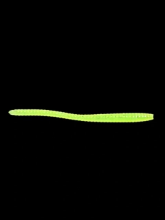 RYVALURES - TROUT WORM 2,8" (7cm) FLUO GREEN 20KS