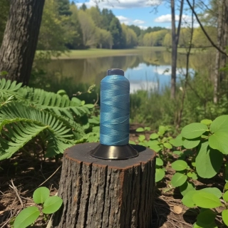 VÁZACÍ NIT NA OČKA -NYLON 50M SPOOL - SKY BLUE C