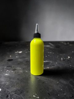 RYVALURES PLASTISOL COLOR NEON UV YELLOW 200ML.