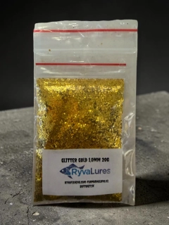 RYVALURES-GLITTER GOLD 1,0MM-20G