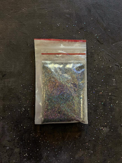 RYVALURES-GLITTER SILVER HOLOGRAM 20G-0,4MM