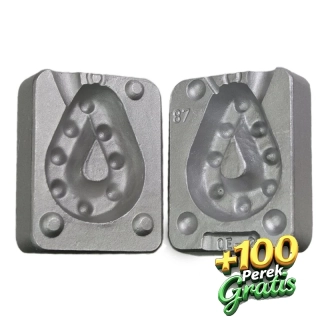 FORMA NA OLOVO GRIPPA 300G+100 PERÉK VEL.2 GRÁTIS
