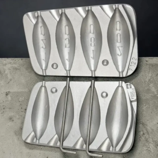 FORMA NA OLŮVKA KAPKA 120-200G+TRUBIČKY 3MM GRÁTIS 50KS